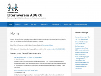 elternverein-abgru.ch Webseite Vorschau