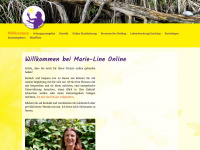 online-coaching-mit-marie-line.de Webseite Vorschau