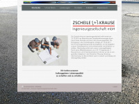 zscheile-krause.de Webseite Vorschau