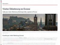 edimbourgsite.fr Webseite Vorschau