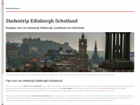 edinburghtips.nl Webseite Vorschau