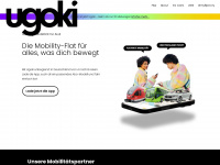 ugoki.com Webseite Vorschau