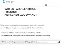 vivorum-kommunal.de Webseite Vorschau