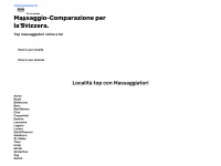 massaggio-comparazione.ch Webseite Vorschau