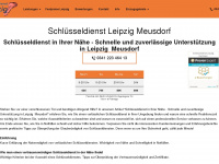 schluesseldienst-leipzig-meusdorf.de Webseite Vorschau