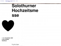 solothurnerhochzeitsmesse.ch Webseite Vorschau