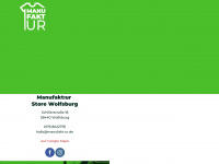 manufakt-ur.de Webseite Vorschau