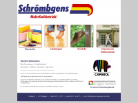 maler-schroembgens-brueggen.de Webseite Vorschau