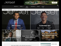 jetsetmag.com Webseite Vorschau