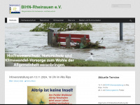 bihn-rheinauen.de Webseite Vorschau