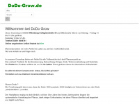 dodo-grow.de Webseite Vorschau