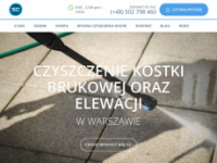 czyszczeniekostkibrukowej.net Webseite Vorschau