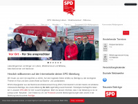 spd-luebars-waidmannslust-wittenau.de Webseite Vorschau