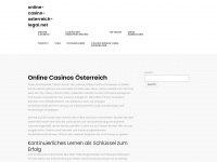 online-casino-osterreich-legal.net Webseite Vorschau