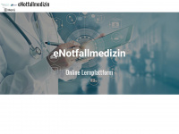 enotfallmedizinlearning.ch Webseite Vorschau