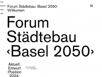 basel2050.ch Webseite Vorschau