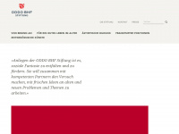 oddo-bhf-stiftung.com Webseite Vorschau