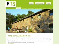 gaestehaus-k13.de Webseite Vorschau