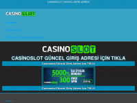 casinoslot-giris.com Webseite Vorschau