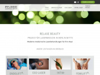 relase-beauty.de Webseite Vorschau