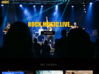 shout-band.weebly.com Webseite Vorschau