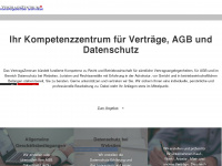 vertragszentrum.ch Webseite Vorschau