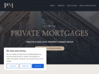 privatemortgages.co.uk Webseite Vorschau