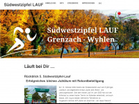 suedwestzipfellauf.de Webseite Vorschau