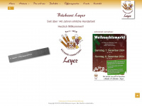 bäckerei-leyer.de Webseite Vorschau