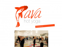 avahotyoga.de Webseite Vorschau