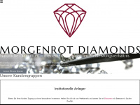 morgenrotdiamonds.com Webseite Vorschau