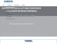 christl-maschinenbau.de Webseite Vorschau