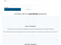 learnsuite.de Webseite Vorschau