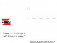 zuero.ch Webseite Vorschau