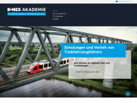 benex-akademie.de Webseite Vorschau