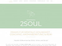 2soul.ch Webseite Vorschau