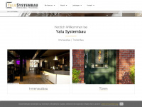 yalu-systembau.de Webseite Vorschau