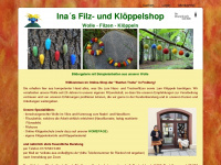 inasfilzshop.de Webseite Vorschau