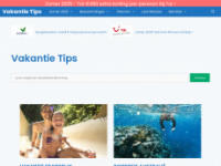 vakantie-tips.be Webseite Vorschau