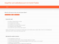 astrid-fiedler.de Webseite Vorschau