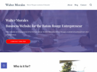 waltermorales.com Webseite Vorschau