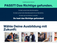 ausbildung-bei-herbert.de Webseite Vorschau