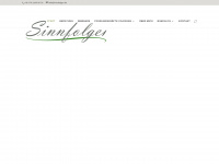 sinnfolger.de Webseite Vorschau