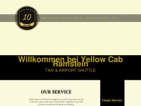 yellowcab-ramstein.de Webseite Vorschau