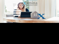 examina-immobilien.de Webseite Vorschau