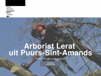 arboristlerat.be Webseite Vorschau