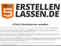 html5-werbebanner-erstellen.de Webseite Vorschau