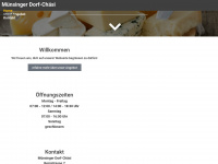 chaesi-muensingen.ch Webseite Vorschau