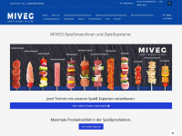 skewer-machines.com Webseite Vorschau