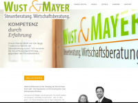 wust-mayer.de Webseite Vorschau